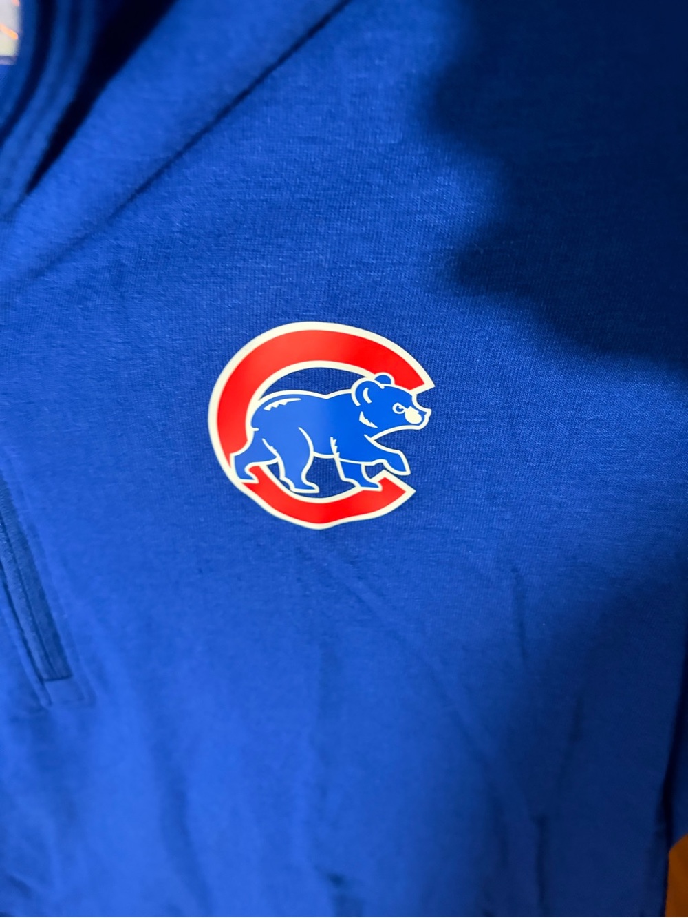 Under Armour women’s Royal Blue MLB HeatGear Quarter-Zip.  Size small. - Picture 5 of 5
